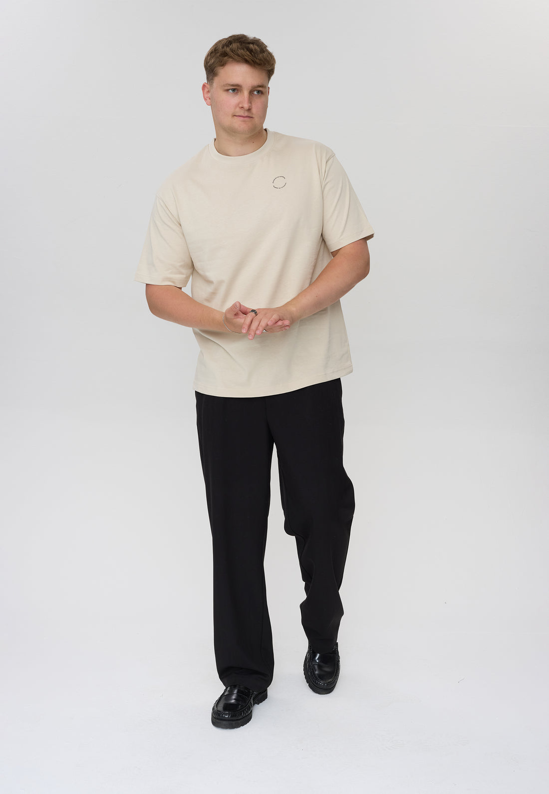 DXNMXRK. DXGandalf T-shirt Beige