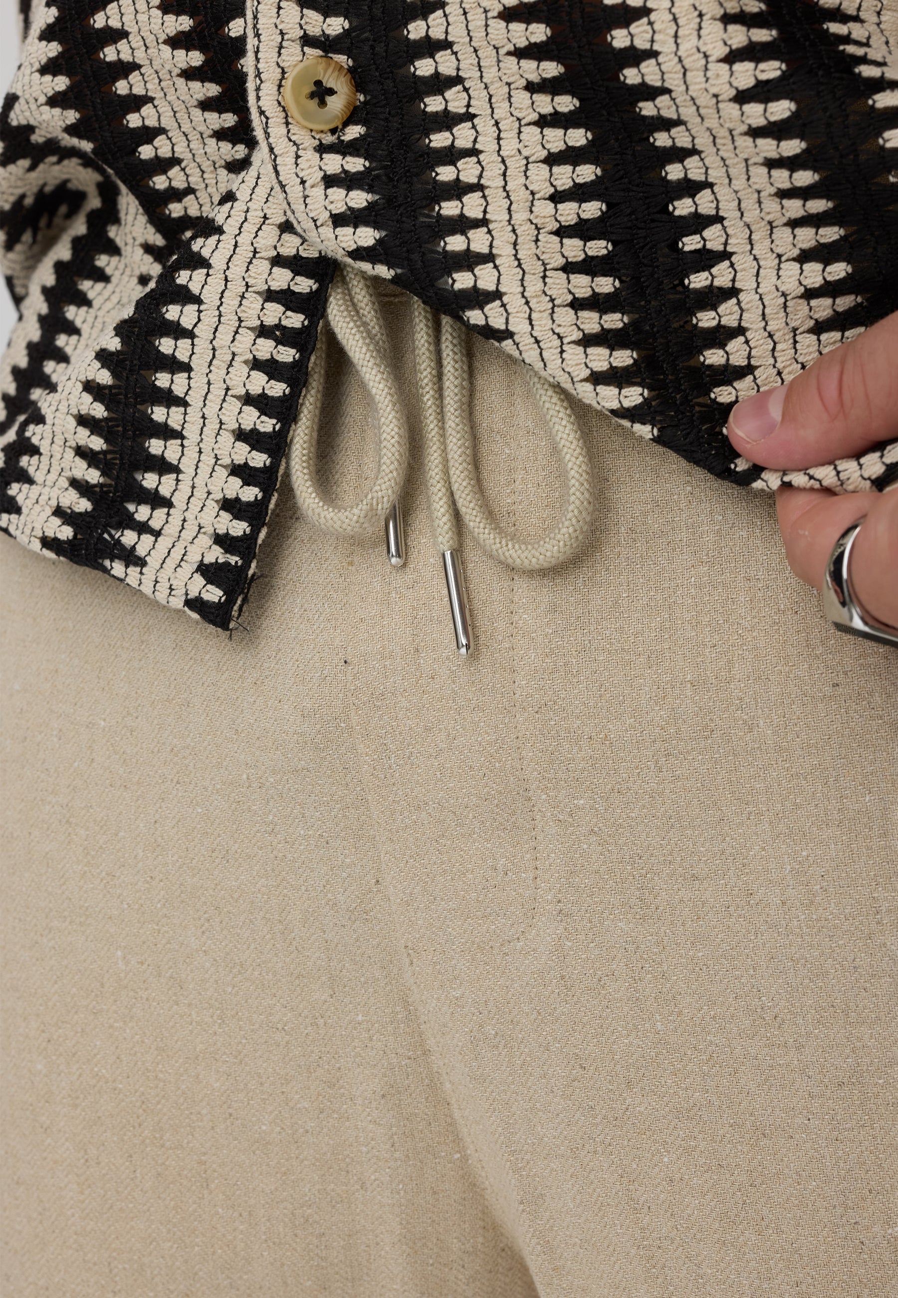 DXNMXRK. DXGaston Pants Beige